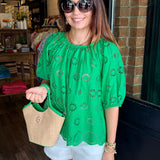 Emma Embroidery Top