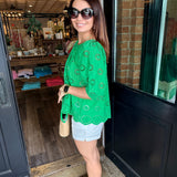 Emma Embroidery Top