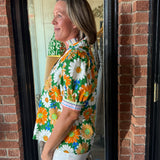 Belinda Floral Top