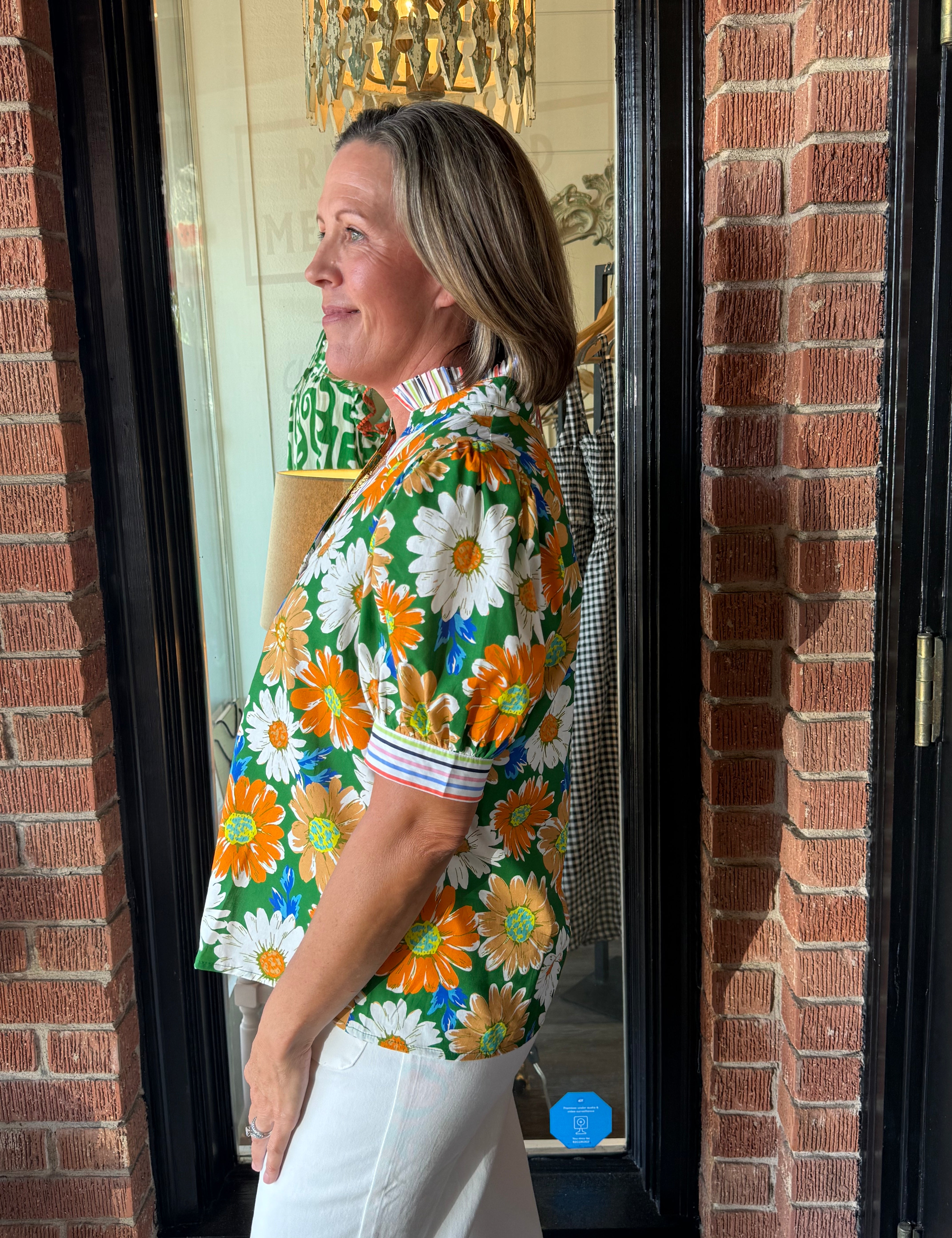 Belinda Floral Top