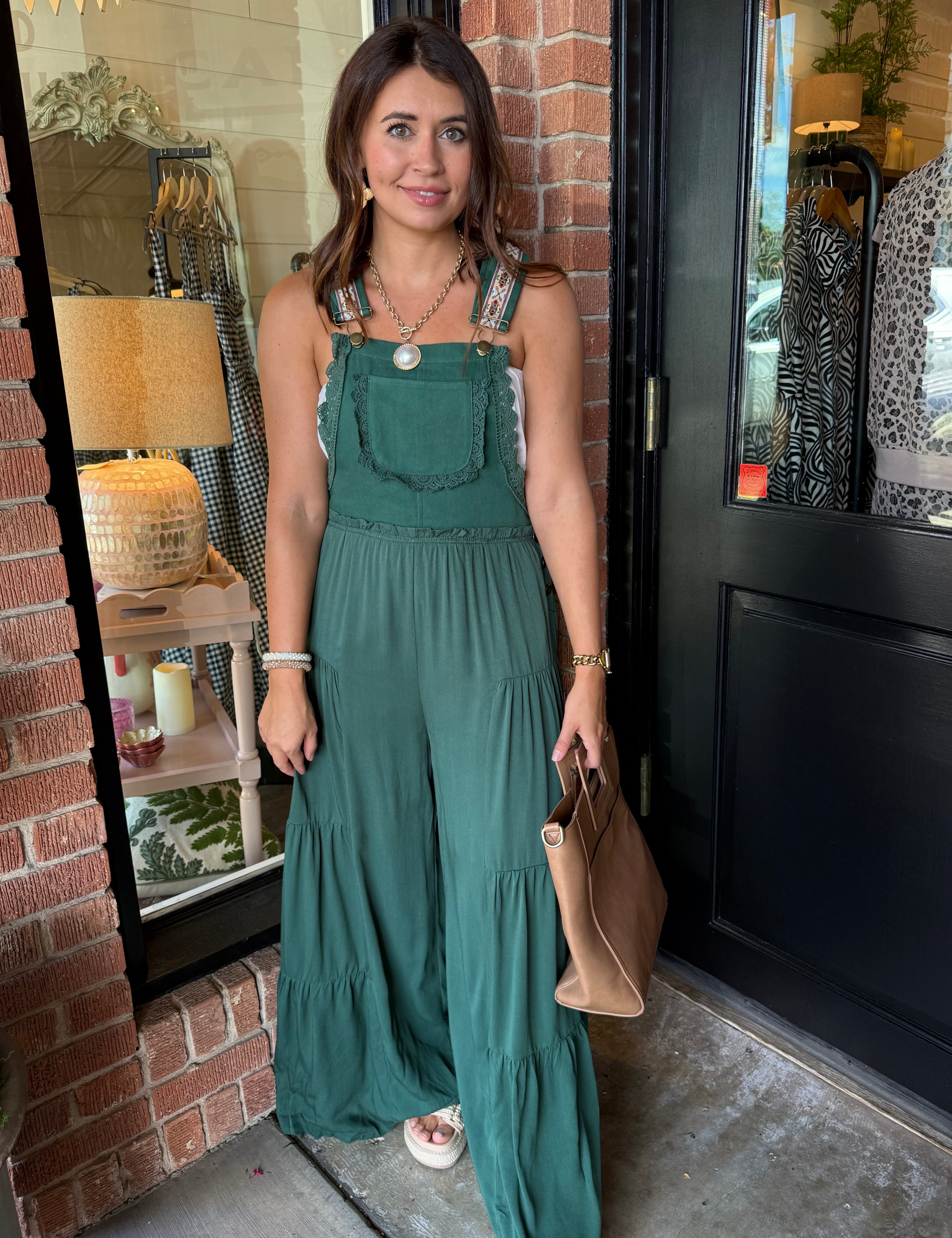 Jolie Lace Detail Jumpsuit