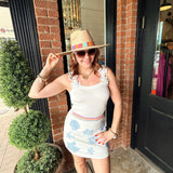 Tori Embroidered Skirt