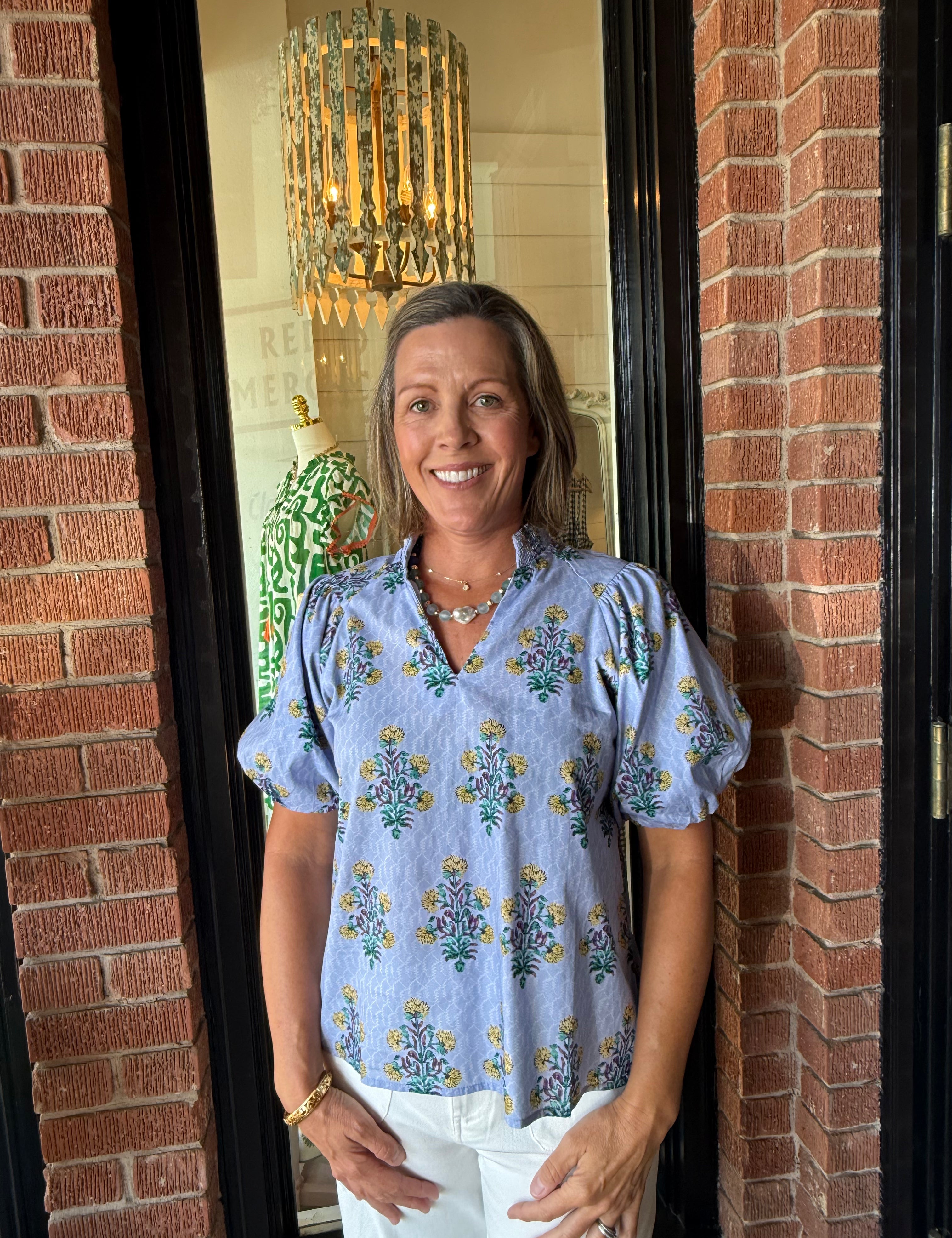 Landa Floral Top