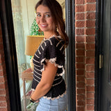 Clark Crocheted Sweater