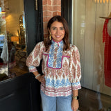 Claire Floral Top