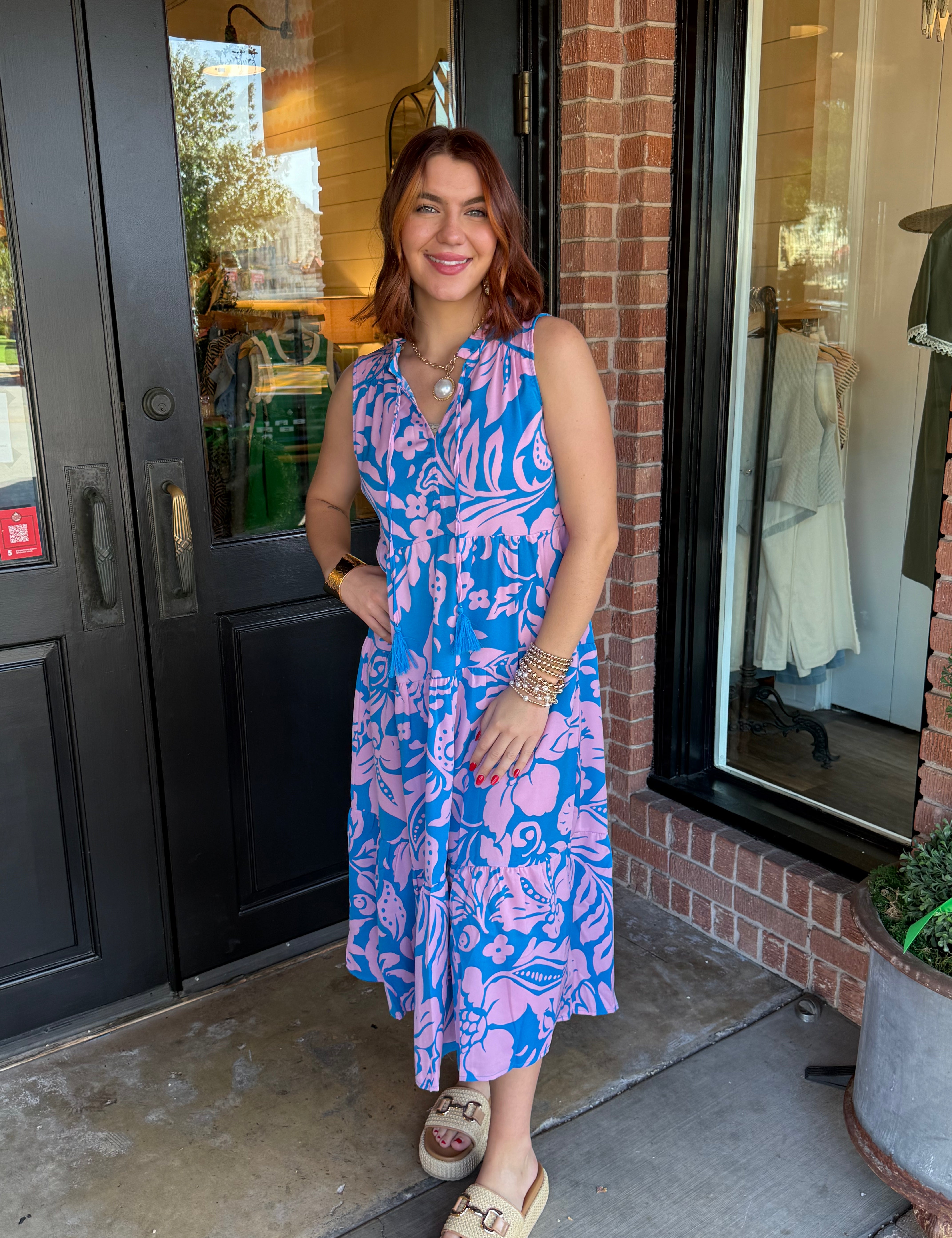 Pearl Tiered Dress