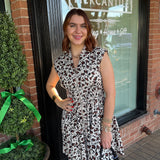 Felicia Leopard Print Dress