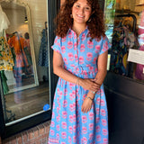 Linda Button Down Maxi Dress