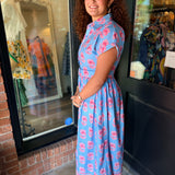 Linda Button Down Maxi Dress