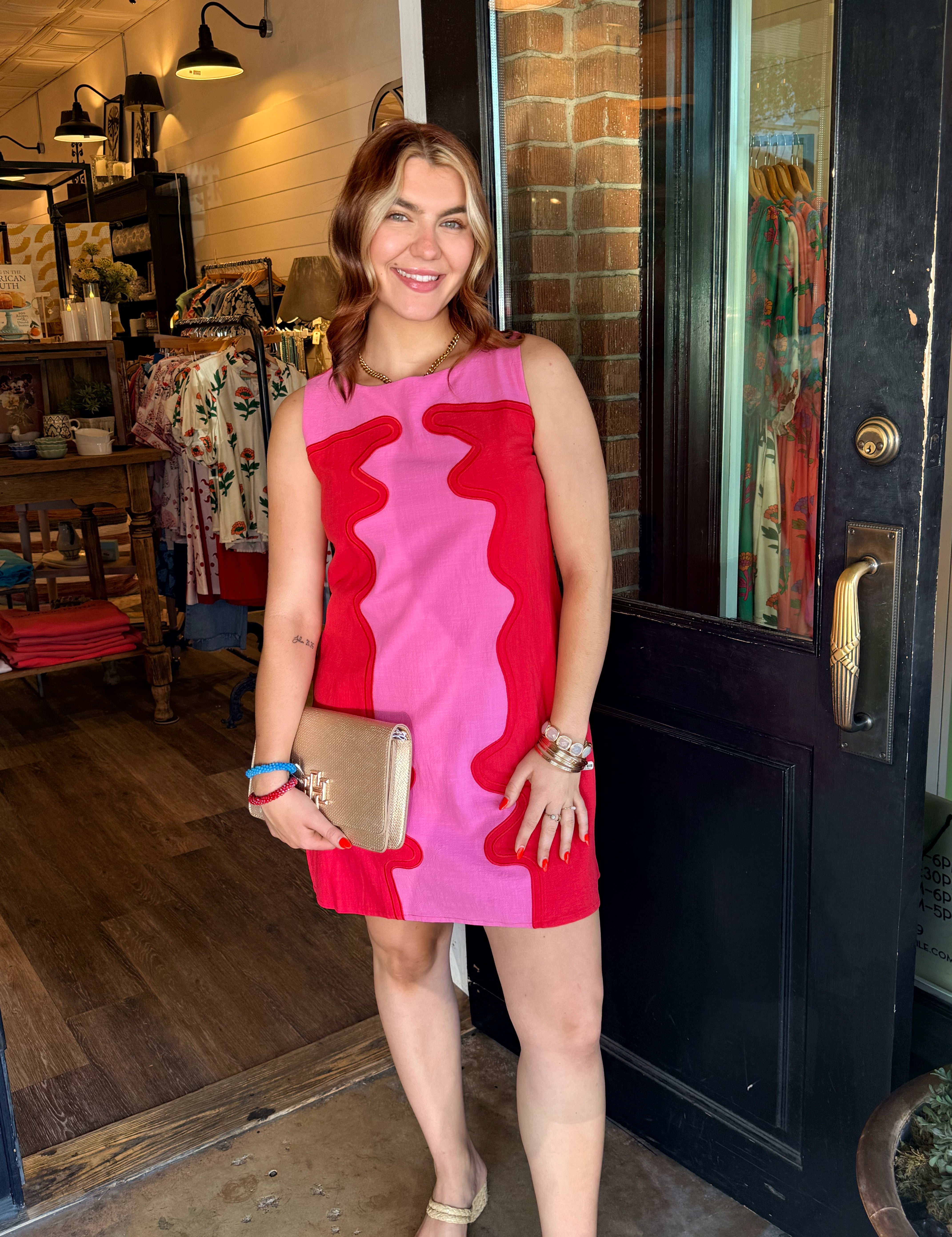 Sky Shift Dress