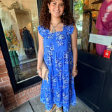 Misty Tiered Midi Dress