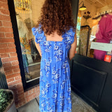 Misty Tiered Midi Dress