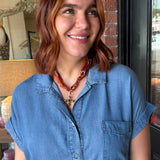 Dora Denim Button Dress