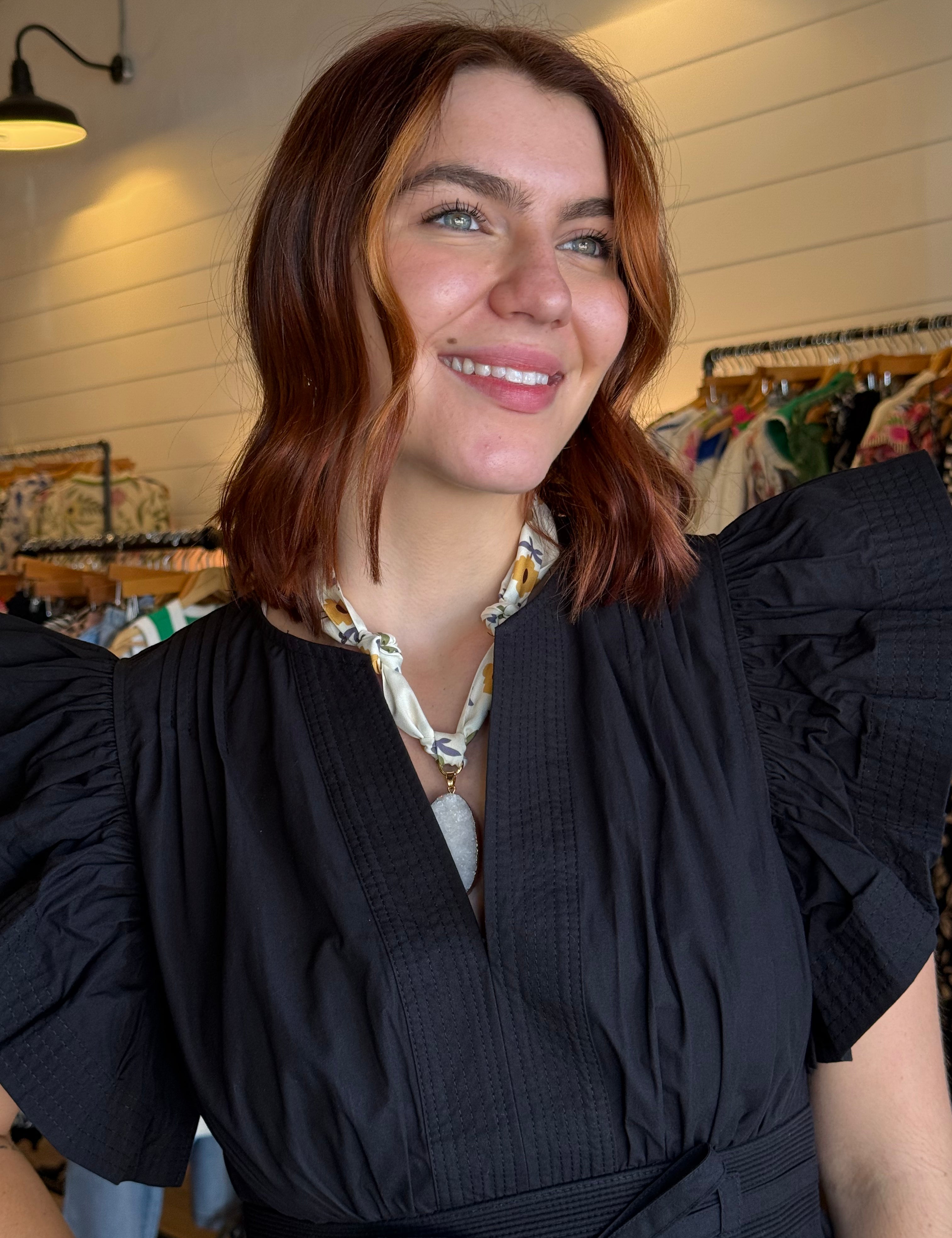 Isa Poplin Mini Dress