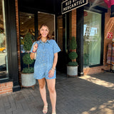 Tamera Star Button Romper