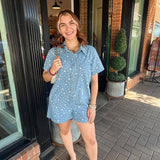 Tamera Star Button Romper