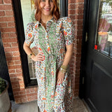 Raven Floral Maxi