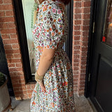 Raven Floral Maxi