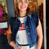 Victoria Denim Vest