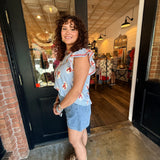 Ashley Lobster Stripe Top
