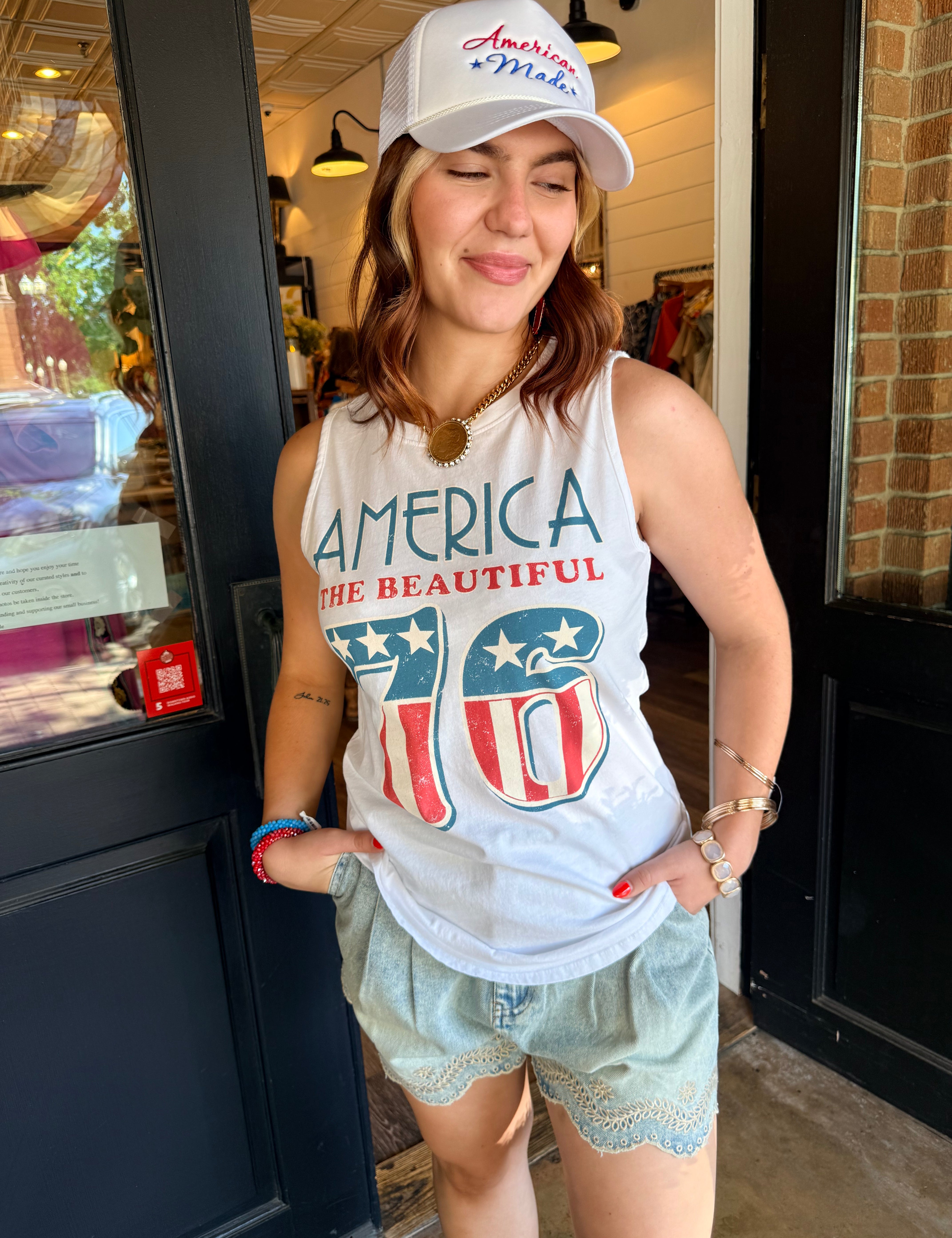 AMERICA 1776 Tank Top