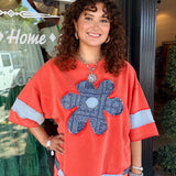 Monica Daisy Patch Top