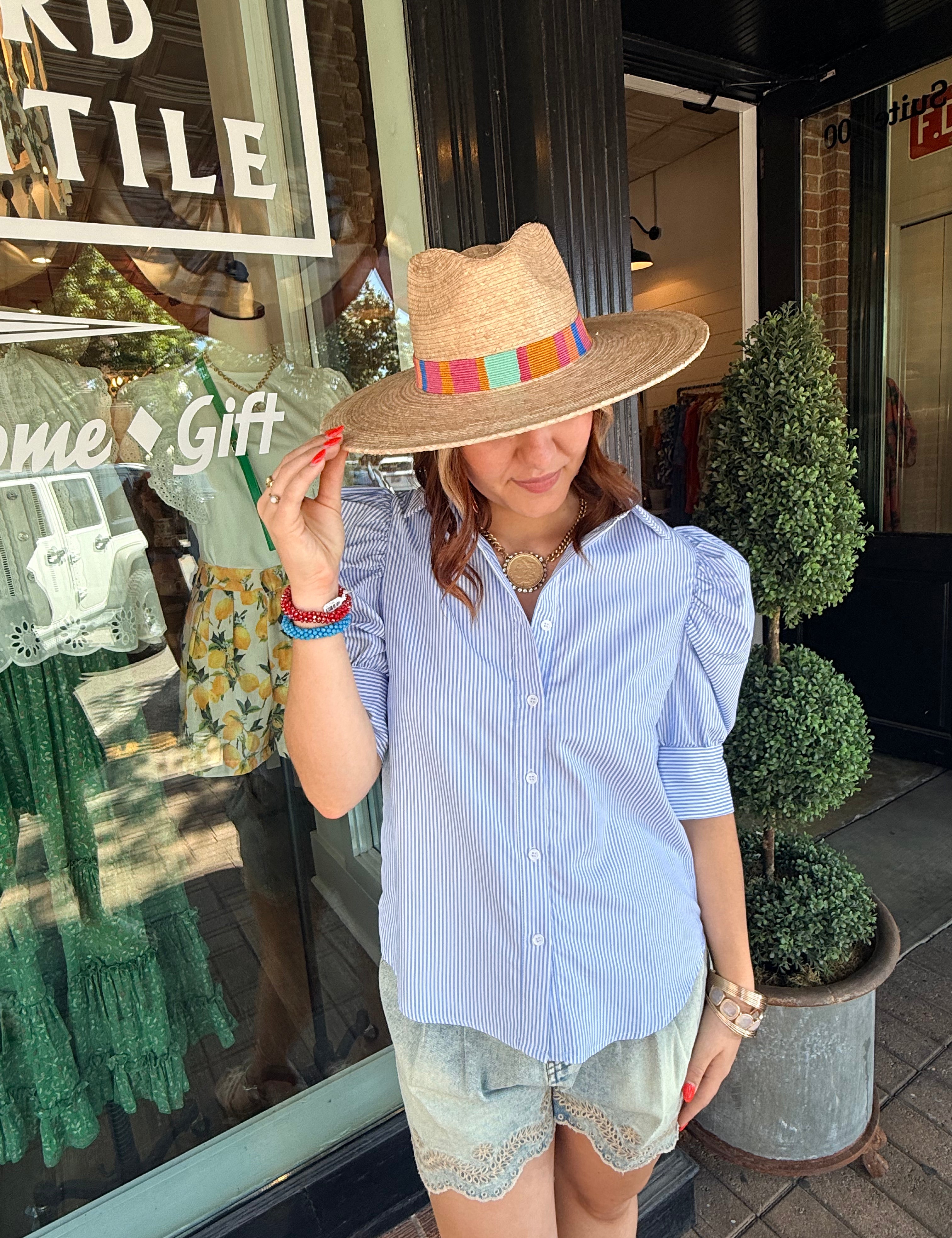 Cherie Puff Sleeve Blouse