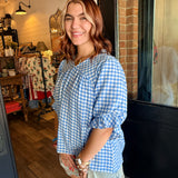 Birdie Gingham Top