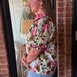 Jenna Floral Top