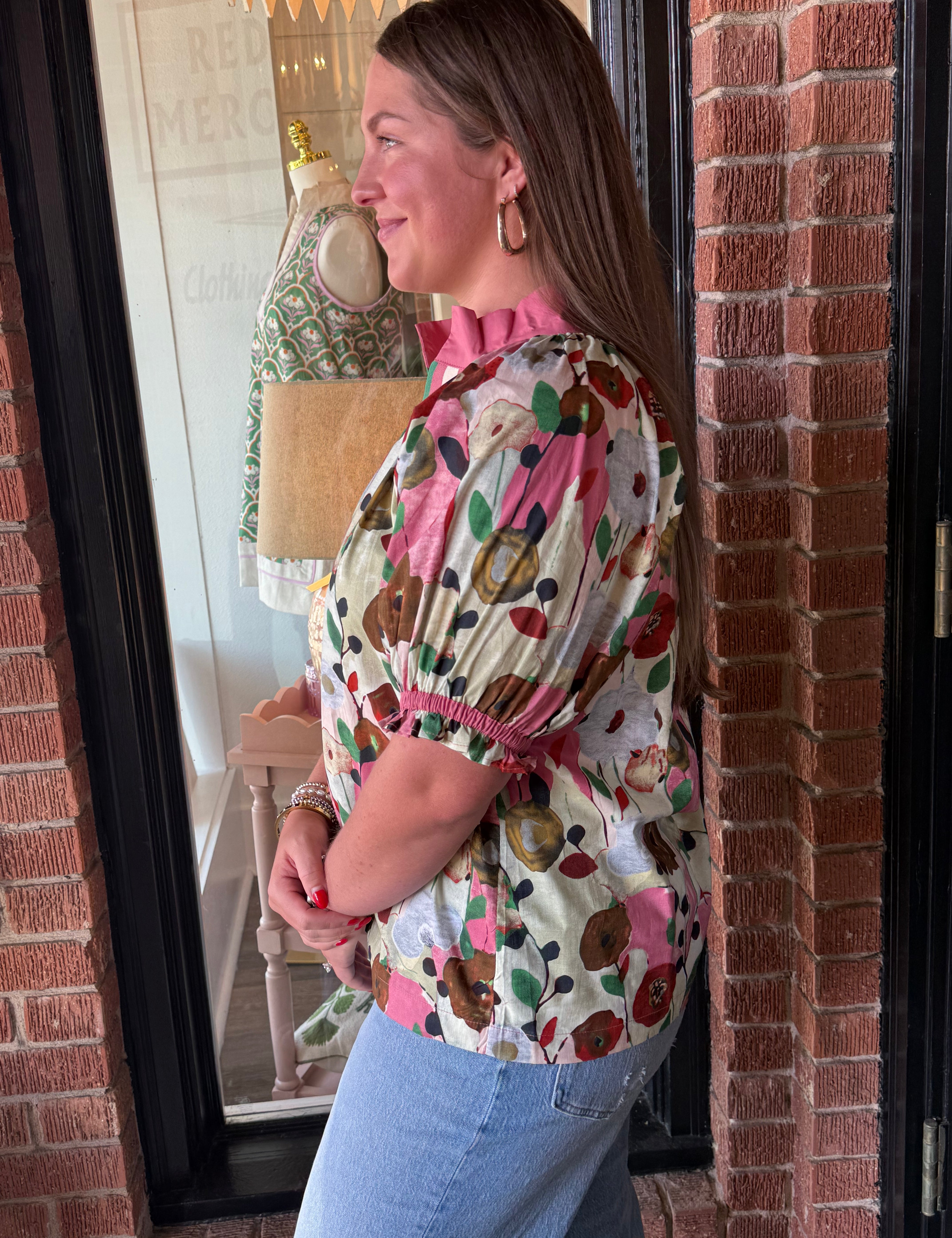 Jenna Floral Top