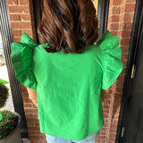 Angel Poplin Top