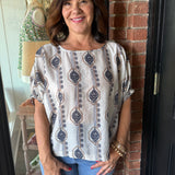 Shawn Flower Print Top