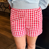 Sheila Gingham Shorts