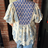 Camila Boho Print Top