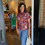 Everly Flutter Sleeve Top