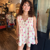 Peggy Polka Dot Romper