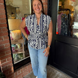 Gina Smocked Waist Top