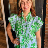 Nelly Flutter Sleeve Top