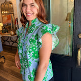 Nelly Flutter Sleeve Top
