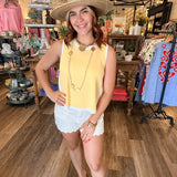 Selma Scalloped Shorts