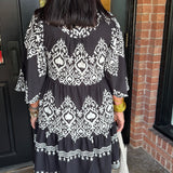 Keitha Black Mix Dress