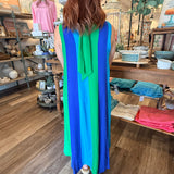 Janet Colorblock Midi Dress