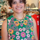 Monica Embroidered Dress