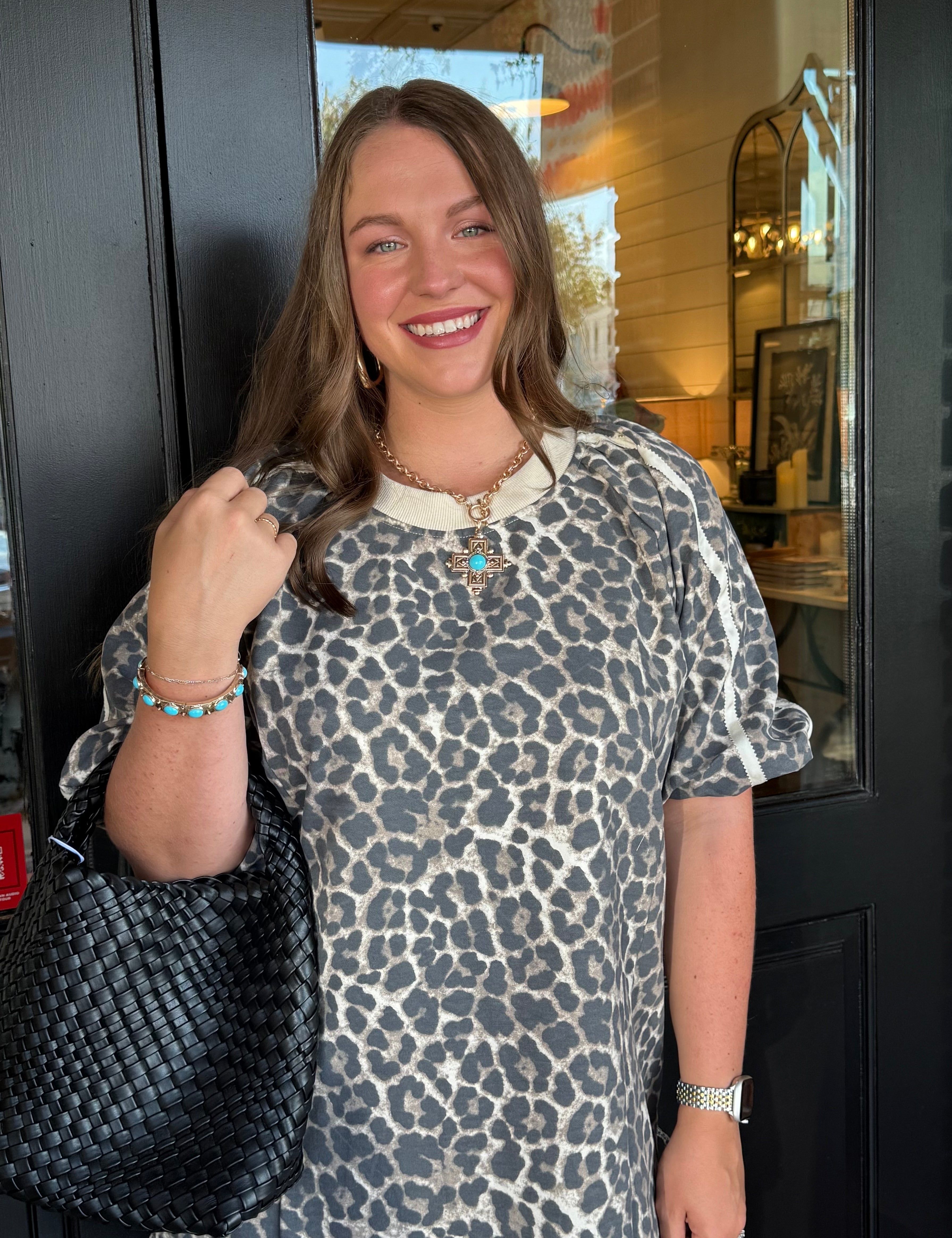 Anna Cheetah Dress