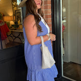 Paige Pinstriped Dress