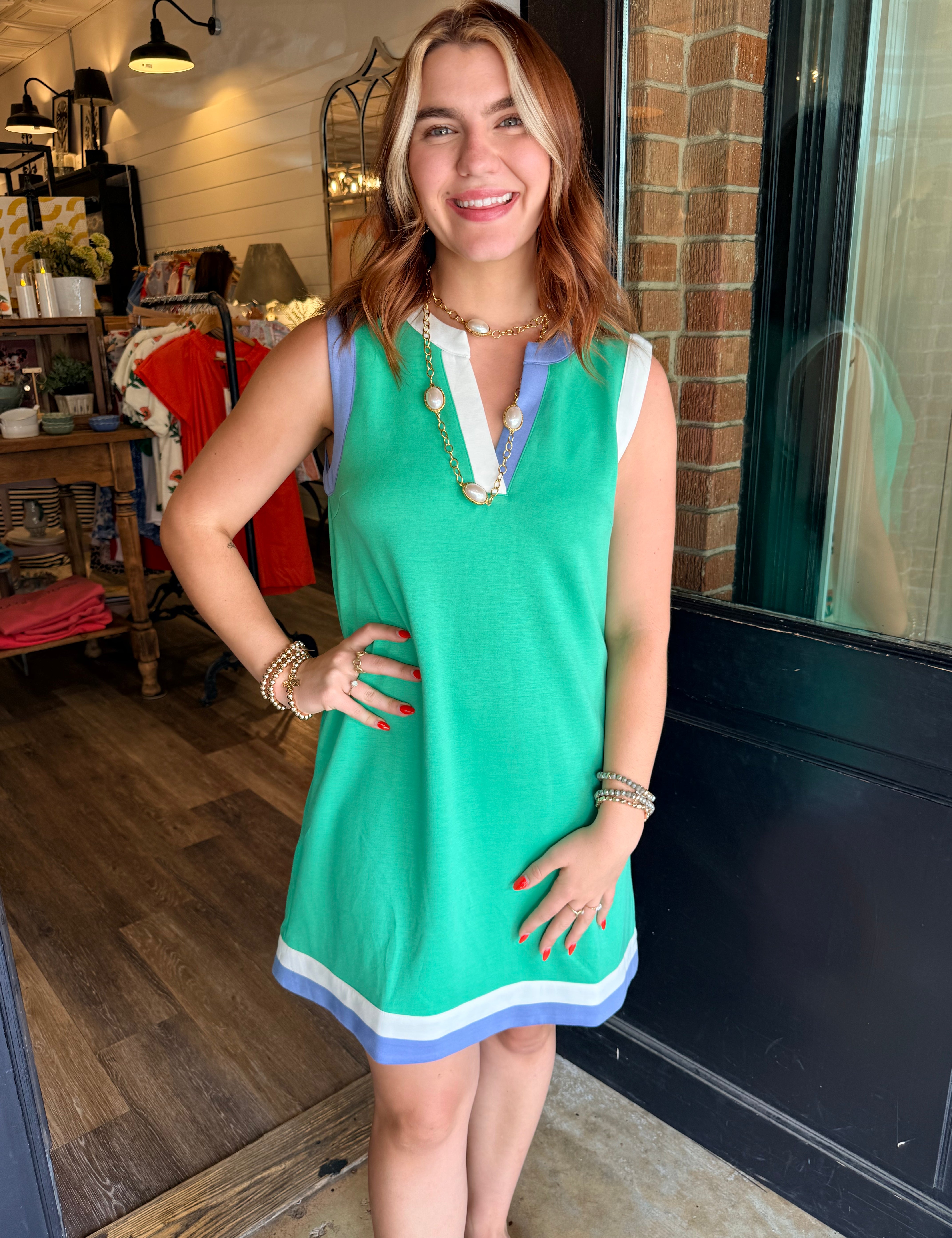 Kristi Color Block Dress