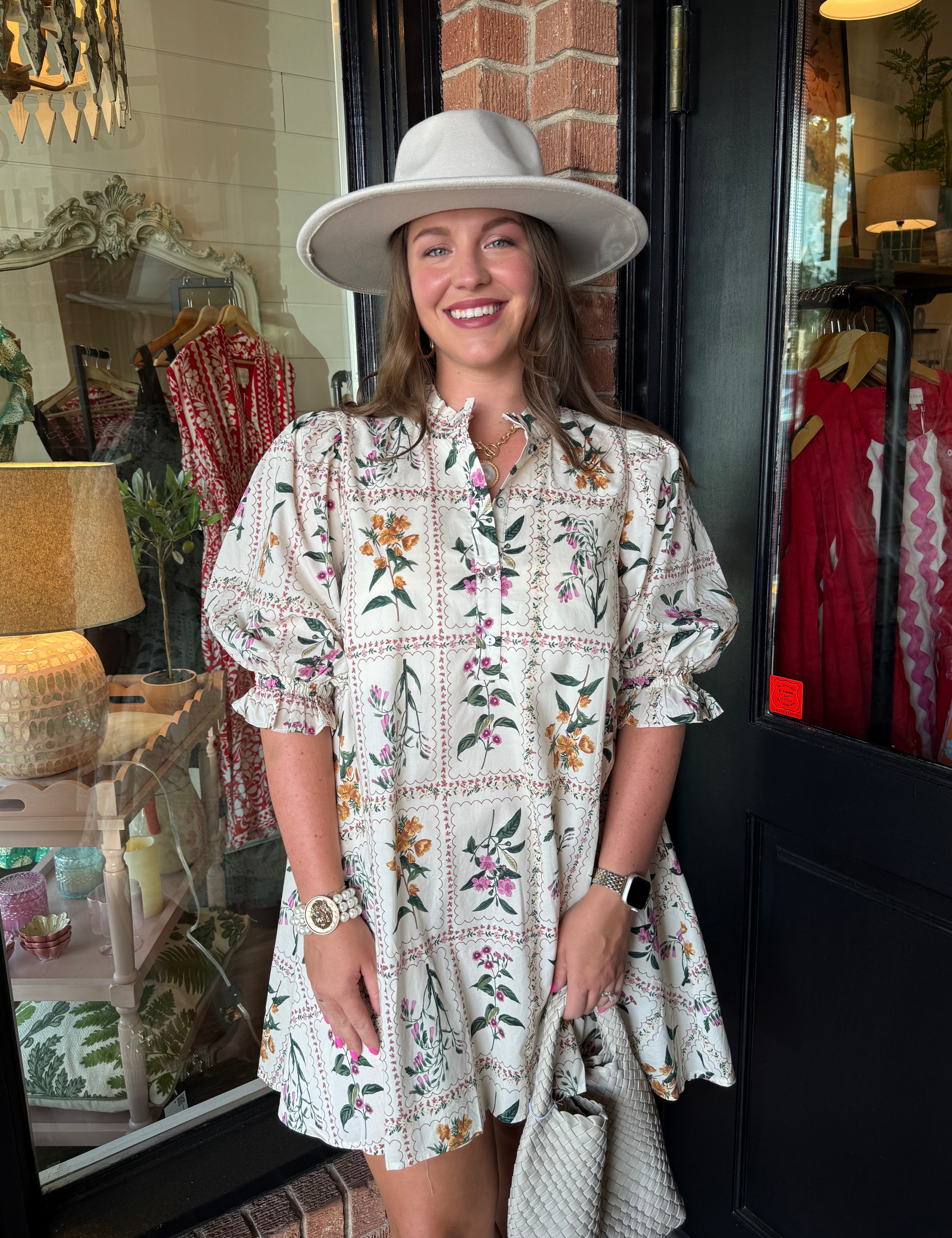 Paula Floral Dress