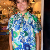 Amber Floral Print Top