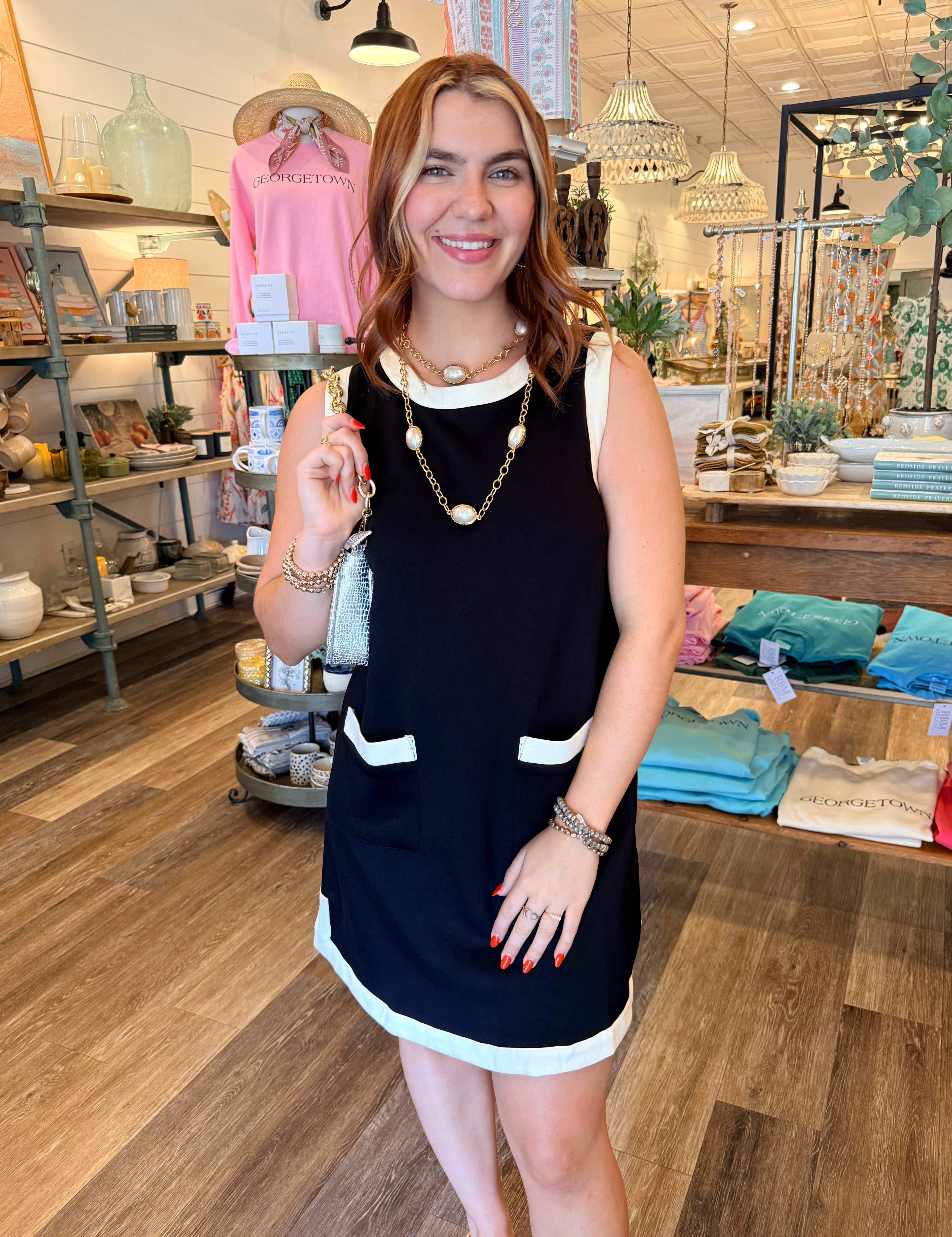 Michelle Color Block Dress