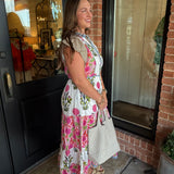 Phoebe Pink Floral Maxi